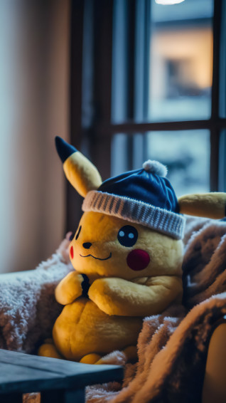 Pickachu Winter Christmas Holiday 4k Wallpaper iPhone HD Phone 9590h