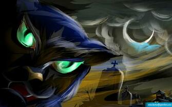 Halloween Black Cat Wallpaper