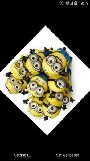 Minions 3d Live Wallpaper Has Humorous Image From The Film