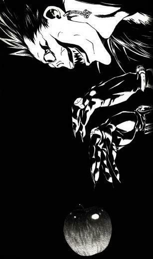 Ryuk Death Note iPhone Wallpaper Top