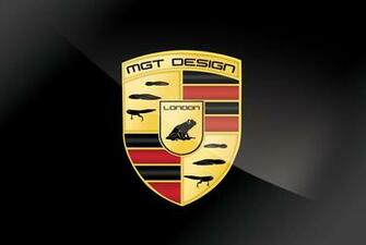 Porsche Emblem Wallpaper Art