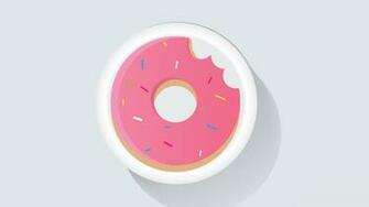 Bitten Pink Doughnut 4k HD Desktop Wallpaper For Ultra Tv