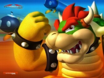 Bowser Mario Kart Wallpaper