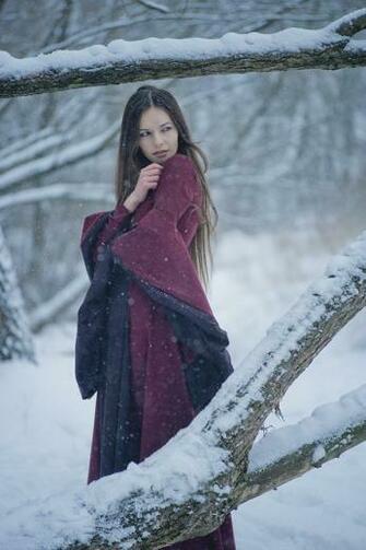 Winter Witch Wallpaper Ii By Erynrandir