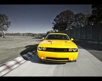 Dodge Challenger Srt8 Yellow Jacket Front Desktop