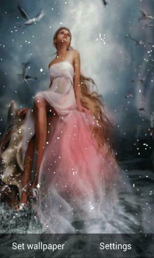 Beautiful Fairy Live Wallpaper Screenshot