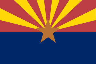 Click For Larger Flag Of Arizona