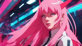 Zero Two Wallpaper