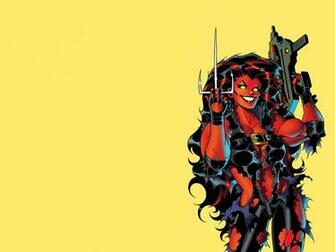 Red She Hulk Wallpaper