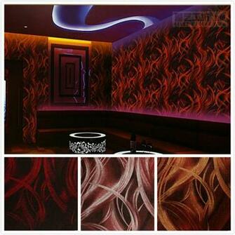 Foil Wallpaper Roll Flame 3d Living Room Tv Background Wall