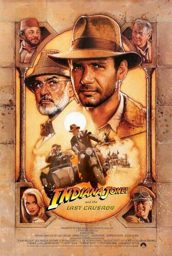Indiana Jones Image Last Crusade Poster HD Wallpaper And