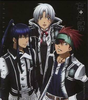 D Gray Man Kanda Yuu Lavi Bookman And Allen Walker