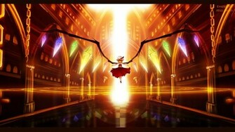 Anime Touhou Flandre Scarlet Wallpaper