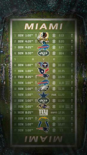 Nfl Schedule Wallpaper Nflrt