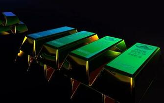 Gold Bars Wallpaper