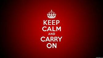 Keep Calm And Carry