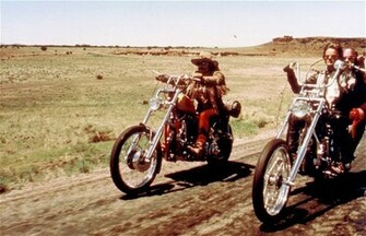 Fonda And Jack Nicholson In Their Film Easy Rider Photo Rex