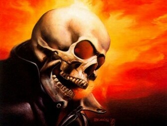 Skull Screensaver Wallpaper