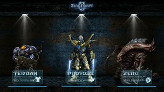 Games Wallpaper Starcraft Races