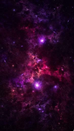 Pin Wallpaper Purple Stars Windows On