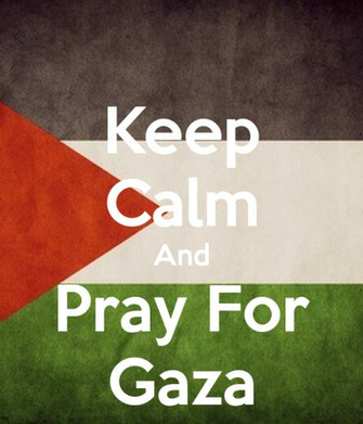 Keep Calm And Pray For Gaza Carry On Image Generator