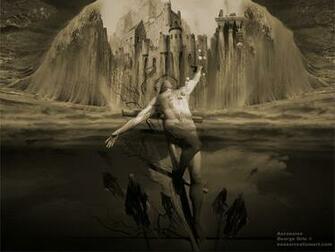 Modern Art Surrealism Poster Print Wallpaper Jesus Christ Ascension