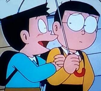Doraemon Image Nobita And Suneo HD Wallpaper Background