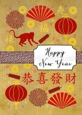 Chinese New Year Greeting Cards Wallpaper Happy