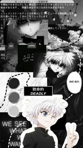 Killua Wallpaper Anime iPhone