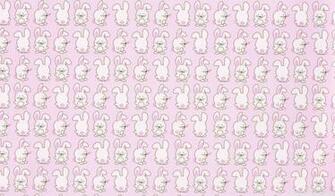 Pink Bunny Texture Wallpaper In Textures With All