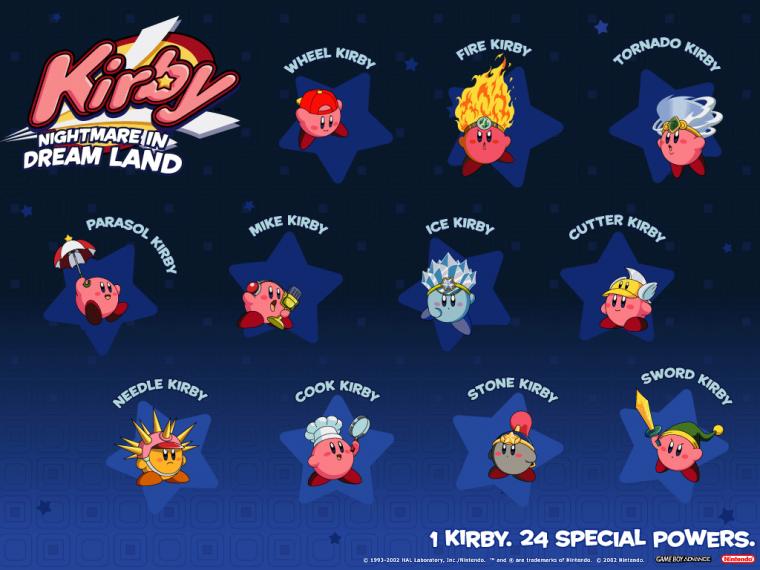 Kirby Nightmare In Dreamland Wallpaper