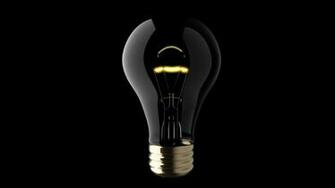Light Bulb Computer Wallpaper Desktop Background