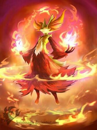 Delphox Fennekin Final Evolution By Keinhangia