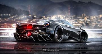 Pagani Huayra Wallpaper By Yasiddesign