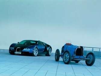 Classic Bugatti Vs New Photo And Wallpaper