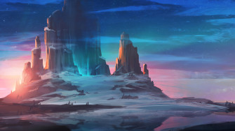 Beautiful Landscape Digital Art 4k 1440p Resolution HD Wallpaper Image