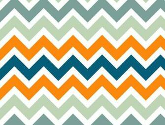 Orange Chevron Wallpaper