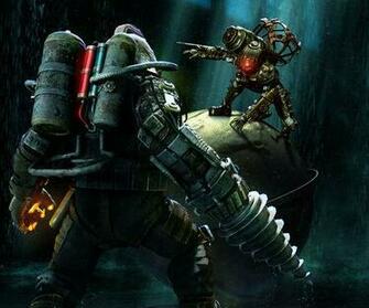 Bioshock Fight Versus Big Sister Wallpaper For Google Nexus S