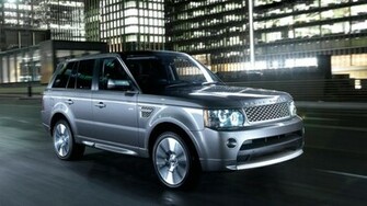 Cars Cities Dark Land Rover Range