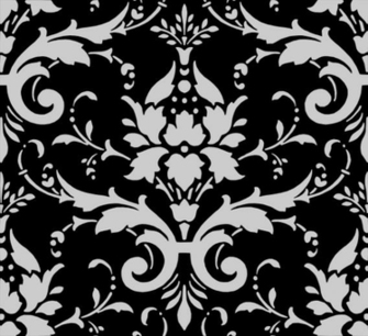 Grey Damask Clip Art At Clker Vector Online Royalty