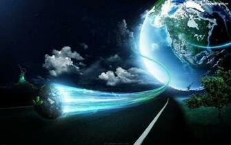 Descargar Imagen 3d Wallpaper Computer Design Earth Blue HD