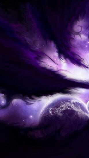 Purple Phone Wallpaper