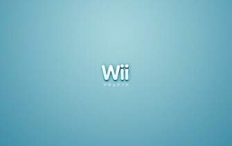 HD Desktop Wallpaper Nintendo Wii Blue