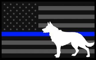 Inch Reflective Decal K9 Tactical Police Law Enforcement Thin Blue