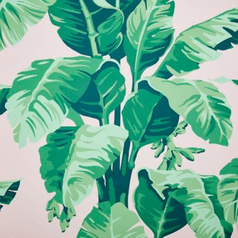 Restaurant Trend Modern Tropical Wallpaper Patterns Are