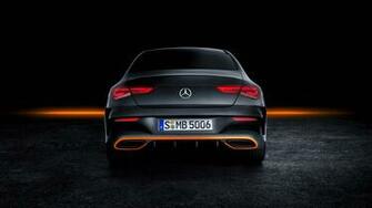 Mercedes Benz Cla Amg Line Edition Orange Art 4k