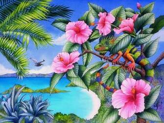 Hibiscus Wallpaper Full HD U5666em 4usky