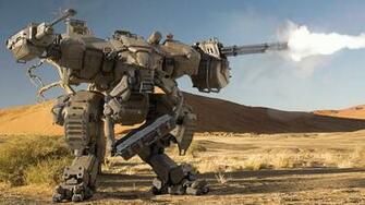 Sci Fi Robot Wallpaper HD Background Screensavers