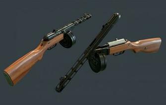 Wallpaper Legend Ppsh Submachine Gun Shpagina Image For
