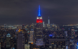 New York Night iPhone Wallpaper